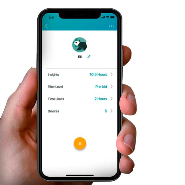 Control parental Deco M3W