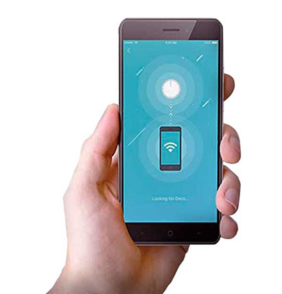 App Deco M5 configuración