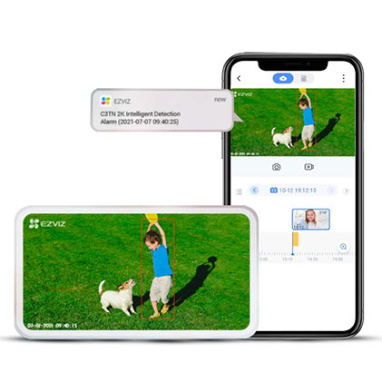 Detección humana IA EZVIZ C3TN Pro
