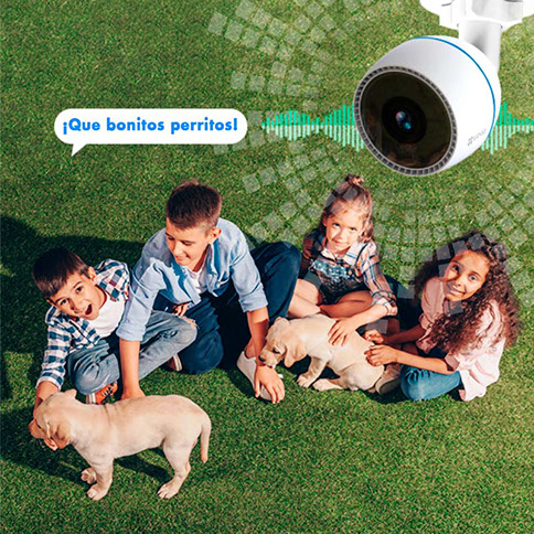 Micrófono integrado EZVIZ C3TN