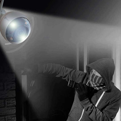 Alarma y luz estroboscópica C3W