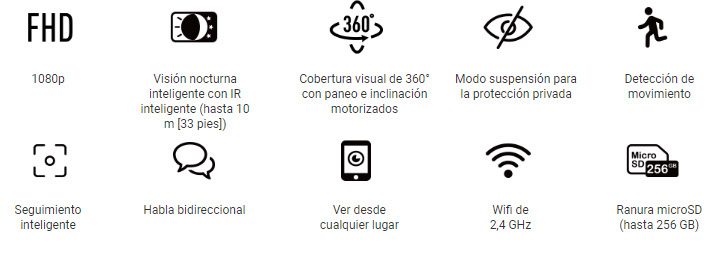 Visión 360° EZVIZ C6N
