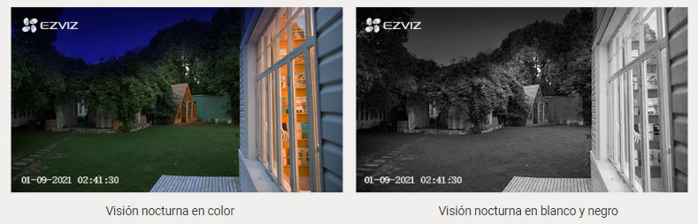 Visión nocturna a color EZVIZ BC1C