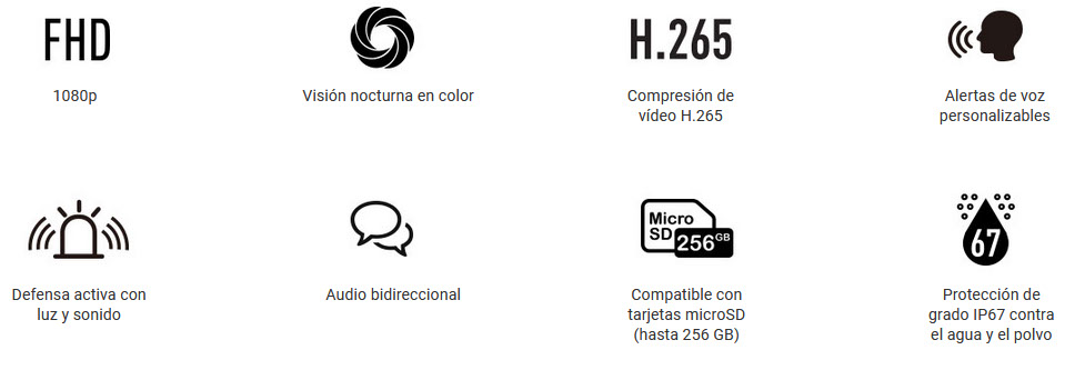 Visión nocturna color EZVIZ C3WC