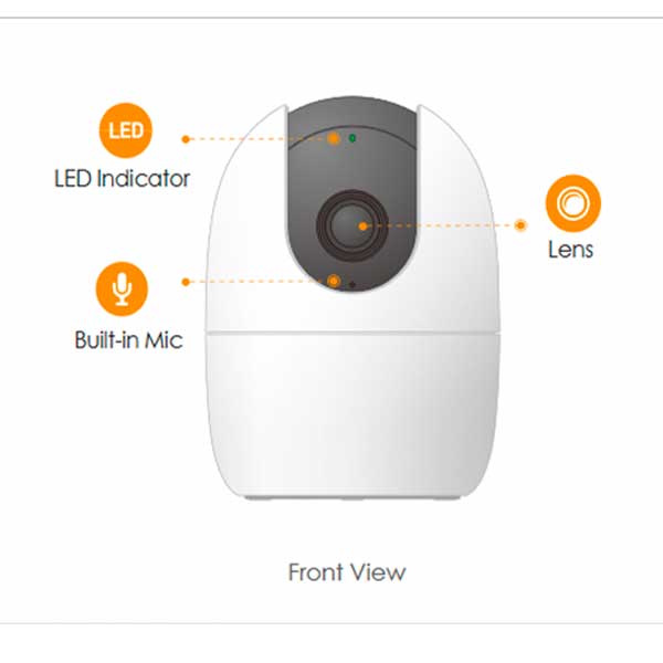 Cámara Imou Ranger 2C vista frontal