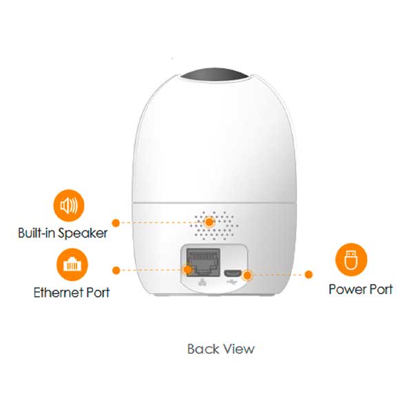 Cámara Imou Ranger 2C vista lateral