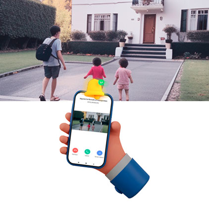 Gesto de llamada EZVIZ H8