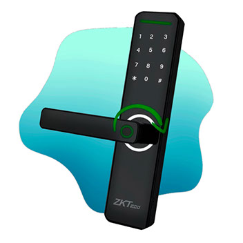 ML100 ZKTeco Cerradura Digital WiFi con Huella