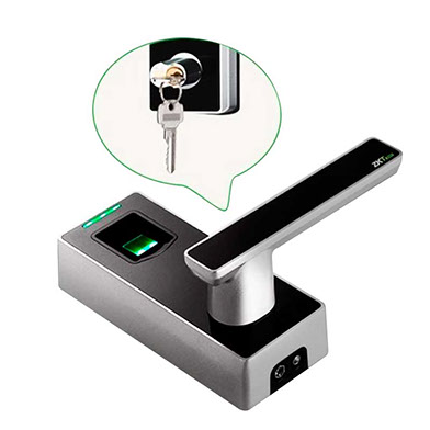 ML10 ZKTeco cerradura digital vista lateral