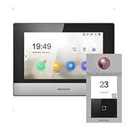 Interfon de video antivandálico Hikvision